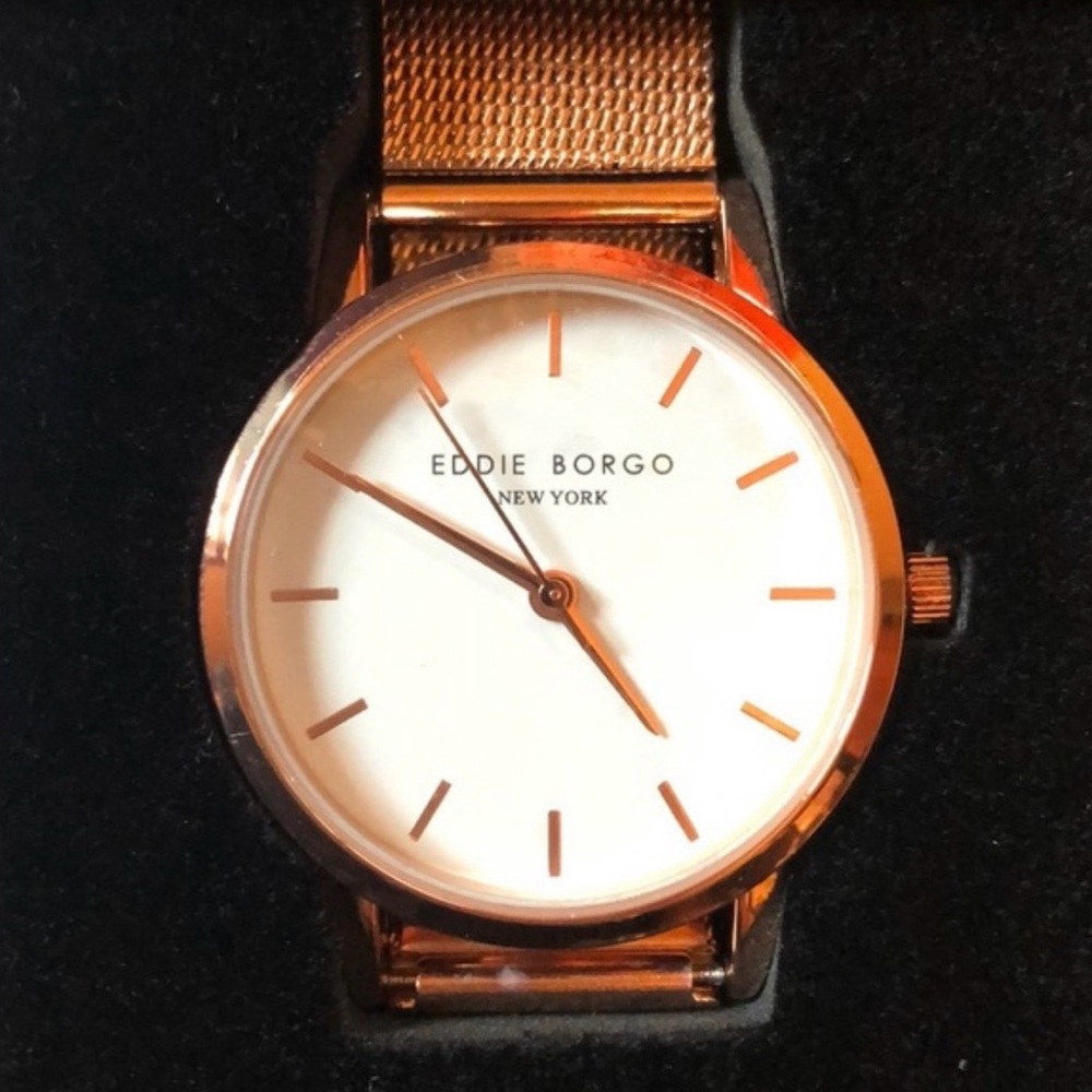 Eddie Borgo Rose Gold Timepiece